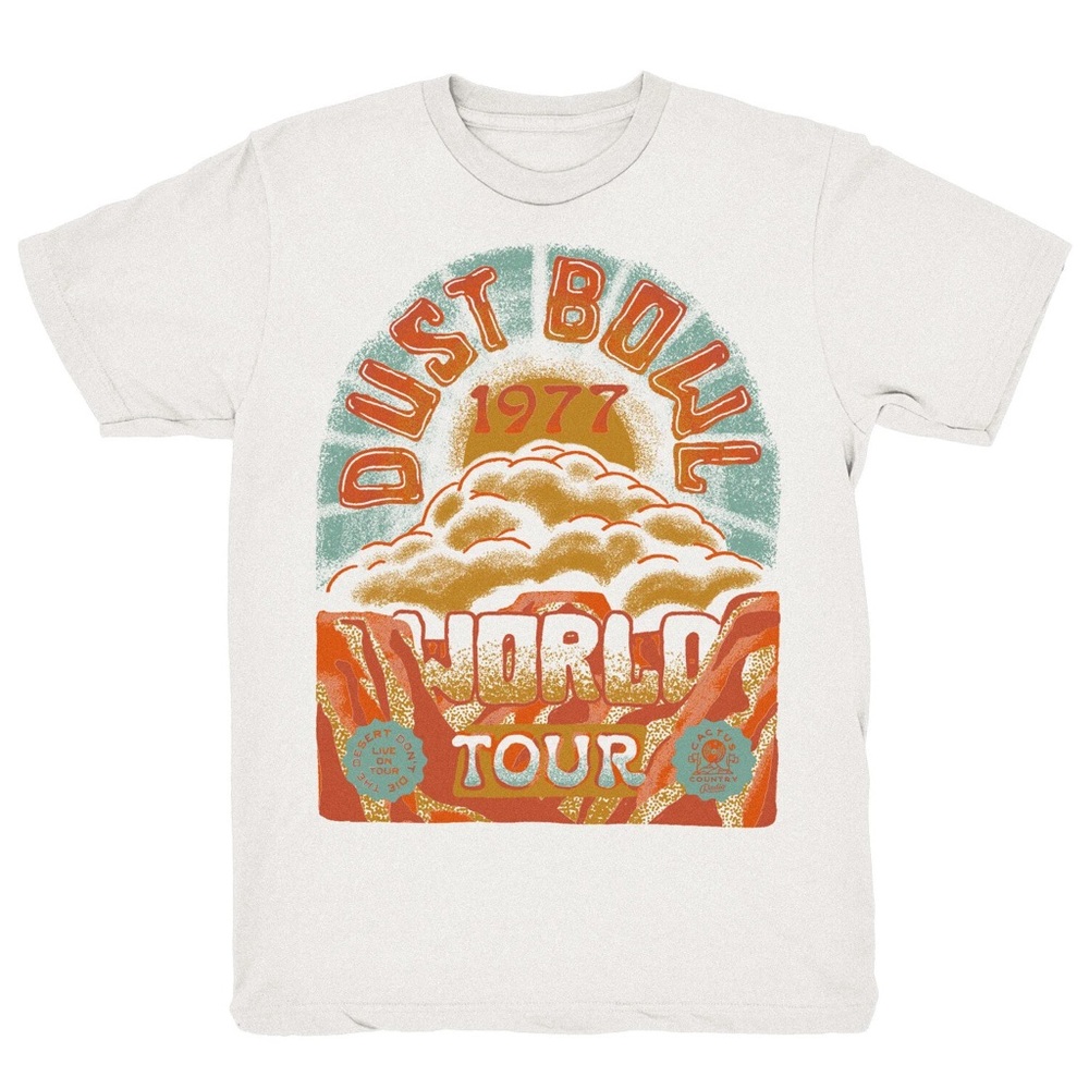 NWOT oversized Screen printed graphic tee